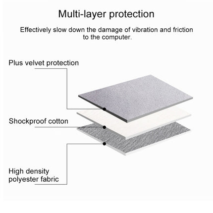 ND01D Felt Sleeve Protective Case Carrying Bag, for 13.3 inch Laptop, for 14.1 inch Laptop, for 15.4 inch Laptop, for 15.6 inch Laptop