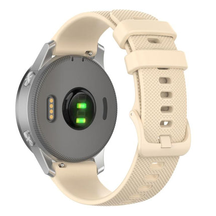 xDfind Small Plaid Solid Color Silicone Watch Band, 22mm For Forerunner 570 47mm/935/945/955