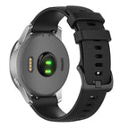 18mm For Garmin Venu 2S / Move 3S / Active S / Black