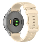 18mm For Garmin Venu 2S / Move 3S / Active S / Beige