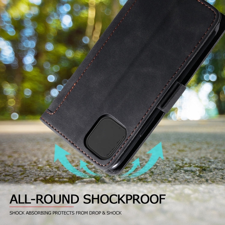 Retro Splicing Horizontal Flip Leather Case with Card Slots & Holder & Wallet, For iPhone 12 Pro Max