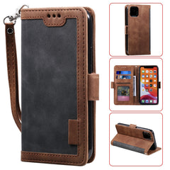 Retro Splicing Horizontal Flip Leather Case with Card Slots & Holder & Wallet, For iPhone 12 mini, For iPhone 12 / 12 Pro, For iPhone 12 Pro Max