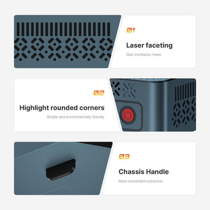 GXMO GN7 Windows 11 Mini PC, AMD Ryzen 5 3550H 4-Core Processor, 16GB+512GB