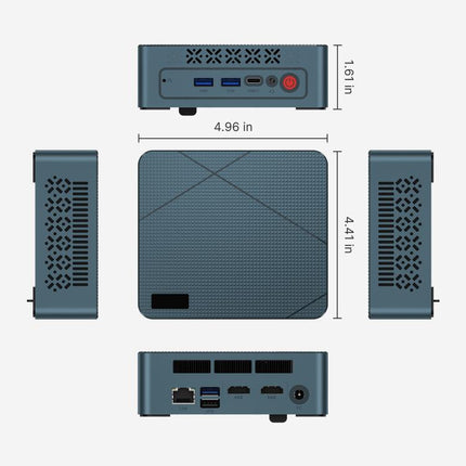 GXMO GN7 Windows 11 Mini PC, AMD Ryzen 5 3550H 4-Core Processor, 16GB+512GB