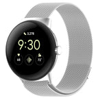 For Google Pixel Watch 4 / 3 / 2 / 1 41mm / Silver