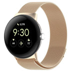 For Google Pixel Watch 4 / Watch 3 45mm / Champagne Gold
