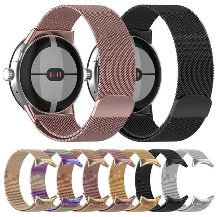 xDfind Milanese Metal Magnetic Watch Band, For Google Pixel Watch 4 / Watch 3 45mm, For Google Pixel Watch 4 / 3 / 2 / 1 41mm