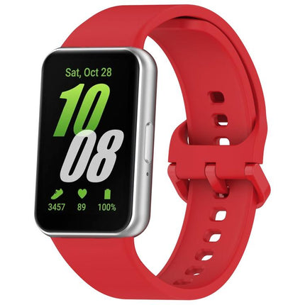xDfind Solid Color Colorful Buckle Silicone Watch Band, For Samsung Galaxy Fit3 SM-R390