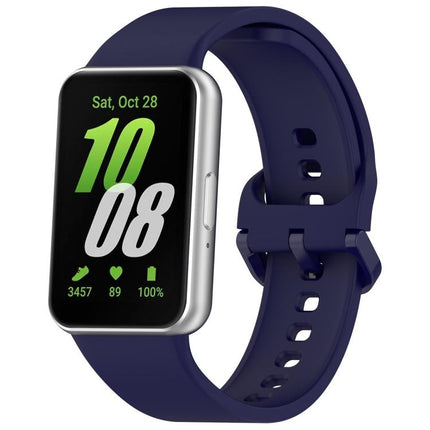 xDfind Solid Color Colorful Buckle Silicone Watch Band, For Samsung Galaxy Fit3 SM-R390