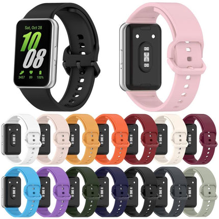 xDfind Solid Color Colorful Buckle Silicone Watch Band, For Samsung Galaxy Fit3 SM-R390
