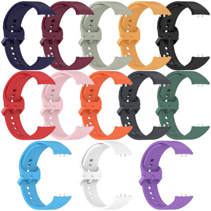 xDfind Solid Color Colorful Buckle Silicone Watch Band, For Samsung Galaxy Fit3 SM-R390