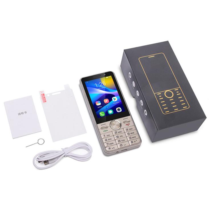 UNIWA XS24 Keypad Phone, 2GB+16GB, 3.5 inch Android 8.1 Mediatek MT6737M Quad Core, Flashlights, Network: 4G, Support Google Store, EU Plug, US Plug, UK Plug, AU Plug