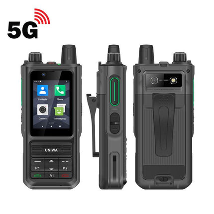 UNIWA NR120 PoC Walkie-Talkie Rugged Phone, 3GB+32GB, 2.4 inch Android 13 Unisoc T158 Octa Core, Network: 5G, NFC, SOS