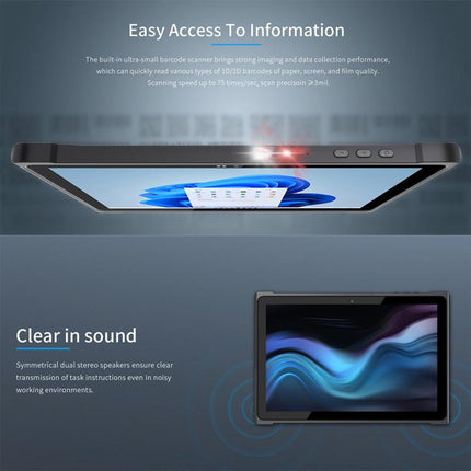 QCOM W1019 Windows 11 Pro Tablet PC, 8GB+128GB, 10.1 inch Qualcomm SC7180 Kryo 468 8C8T Octa Core, Network: 4G, OTG, EU Plug, US Plug, UK Plug, AU Plug