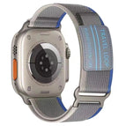 For Apple Watch 46mm / 49mm / 45mm / 44mm / Blue Grey