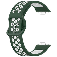 xDfind Two Color Silicone Sports Watch Band