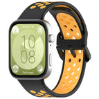 For Huawei Watch Fit 5 / Fit 5 Pro / Fit 4 / Black Yellow