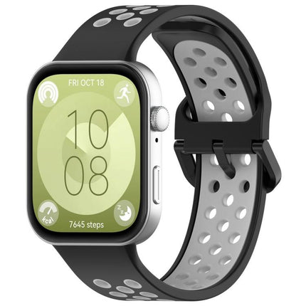 xDfind Two Color Silicone Sports Watch Band, For Huawei Watch Fit 5 / Fit 5 Pro / Fit 4