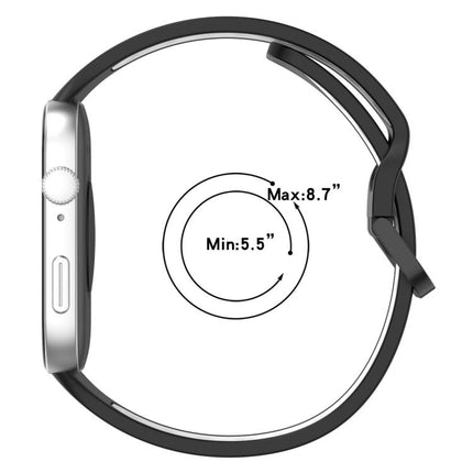 xDfind Two Color Silicone Sports Watch Band, For Huawei Watch Fit 4 Pro / Fit 4 / Fit 3