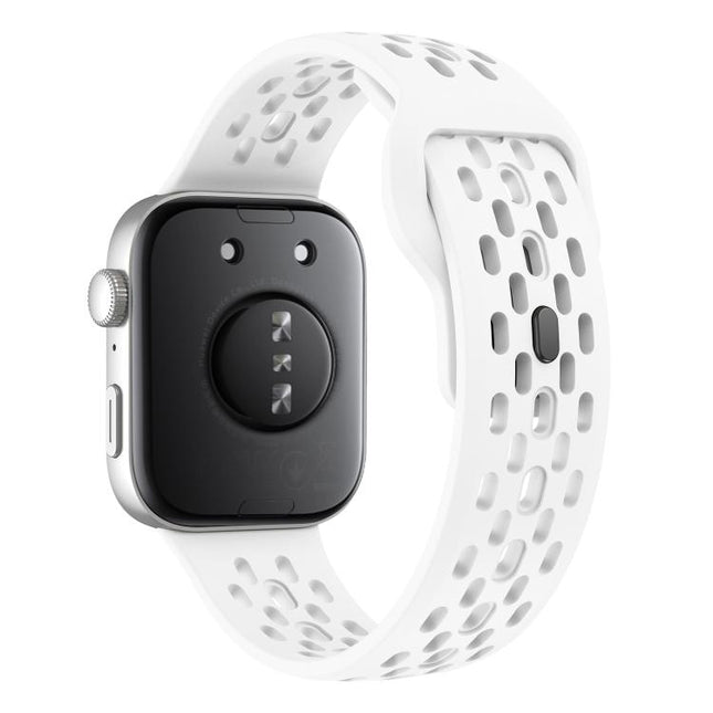 xDfind Mesh Reverse Buckle Silicone Watch Band