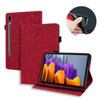 For Samsung Galaxy Tab S8+ / Tab S8 Plus /  Tab S7 FE / Tab S7+ / Red