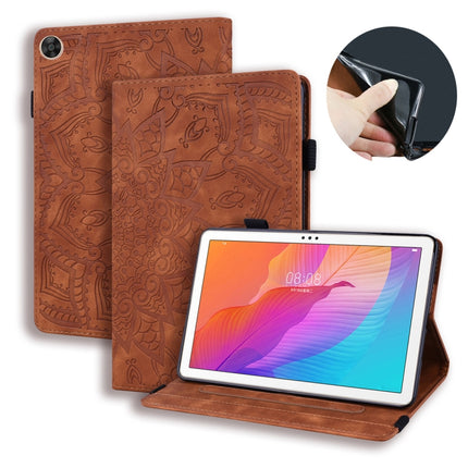 Calf Texture Embossed Horizontal Flip Leather Case with Holder & Card Slots & Photo Frame, For Huawei Enjoy Tablet 2, For Huawei MatePad 10.8, For Amazon Fire HD 8 (2020)
