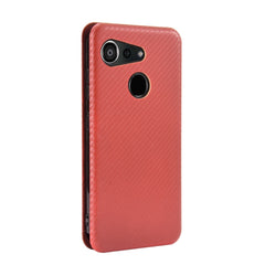 Carbon Fiber Texture Magnetic Horizontal Flip TPU + PC + PU Leather Case with Card Slot, For Kyocera Android One S6, For Kyocera Gratina KYV48, For Ulefone Note 9P, For Sharp Aquos Zero 5G Basic, For iPod Touch 5 / 6 / 7