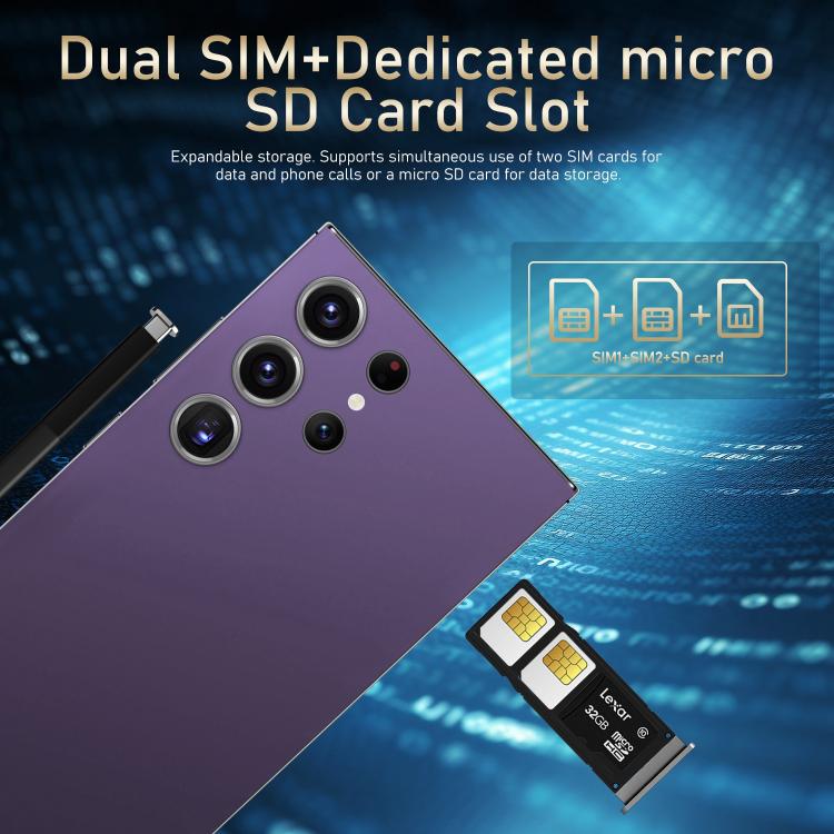 S24 Ultra / S7, 4GB+128GB, 6.75 inch Android 10 MTK6750 Octa Core, Network: 4G, Dual SIM