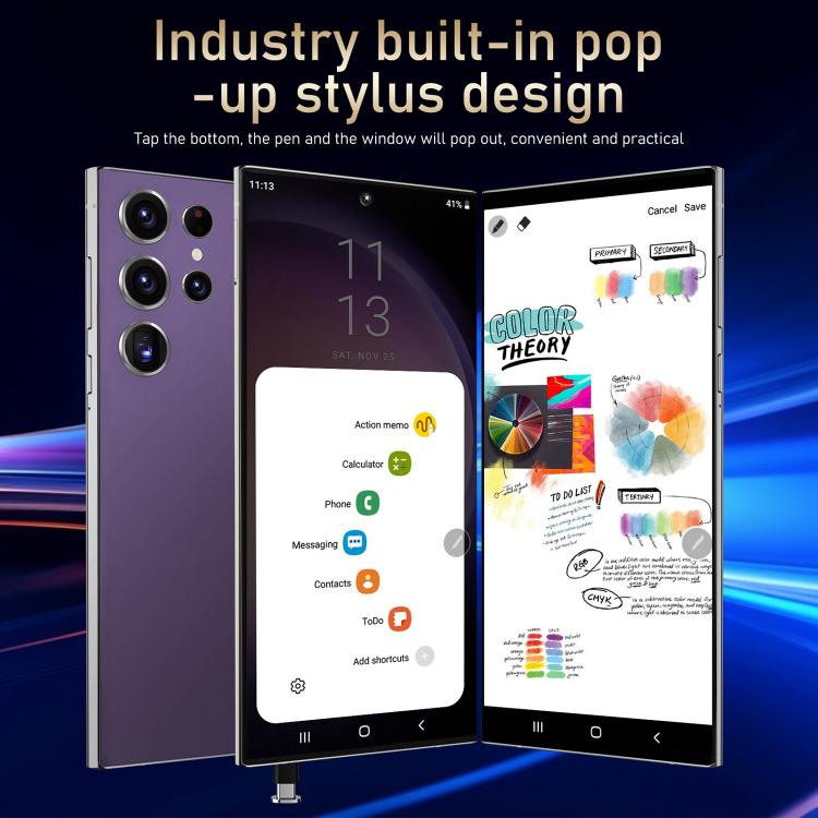 S24 Ultra / S7, 4GB+128GB, 6.75 inch Android 10 MTK6750 Octa Core, Network: 4G, Dual SIM