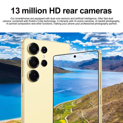 S25 Ultra / S11, 4GB+64GB, 6.75 inch Android 12 MTK6762 Octa Core, Network: 4G, Dual SIM, EU Plug, US Plug