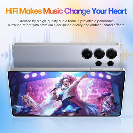 S25 Ultra / Q25, 4GB+64GB, 6.75 inch Android 12 MTK6762 Octa Core, Network: 4G, Dual SIM, with Stylus Pen, EU Plug, US Plug, UK Plug, AU Plug