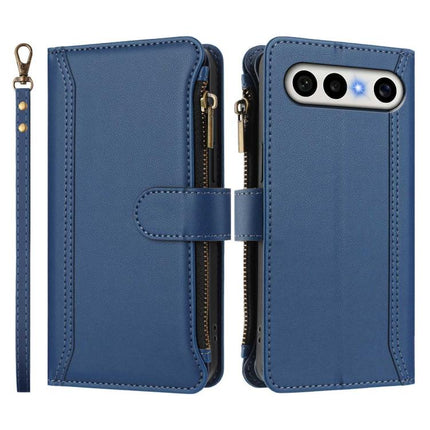 Magnetic Closure 9 Card Slots Zipper Leather Case with Hand Strap, For vivo X300 FE 5G Zeiss/S50 Pro Mini 5G, For vivo X300s, For vivo Y21 5G 2026 Global / Y05 4G, For vivo V70 FE 5G
