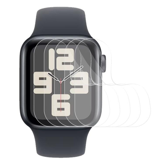 5pcs xDfind Soft Hydrogel Film Full Cover Front Protector, For Apple Watch Series 6&SE&5&4 44mm, For Apple Watch Series 6&SE&5&4 40mm, For Apple Watch Series 11 / 10 46mm, For Apple Watch Ultra 3 / 2 / 1 49mm, For Apple Watch Series 9 / 8 / 7 45mm     ...