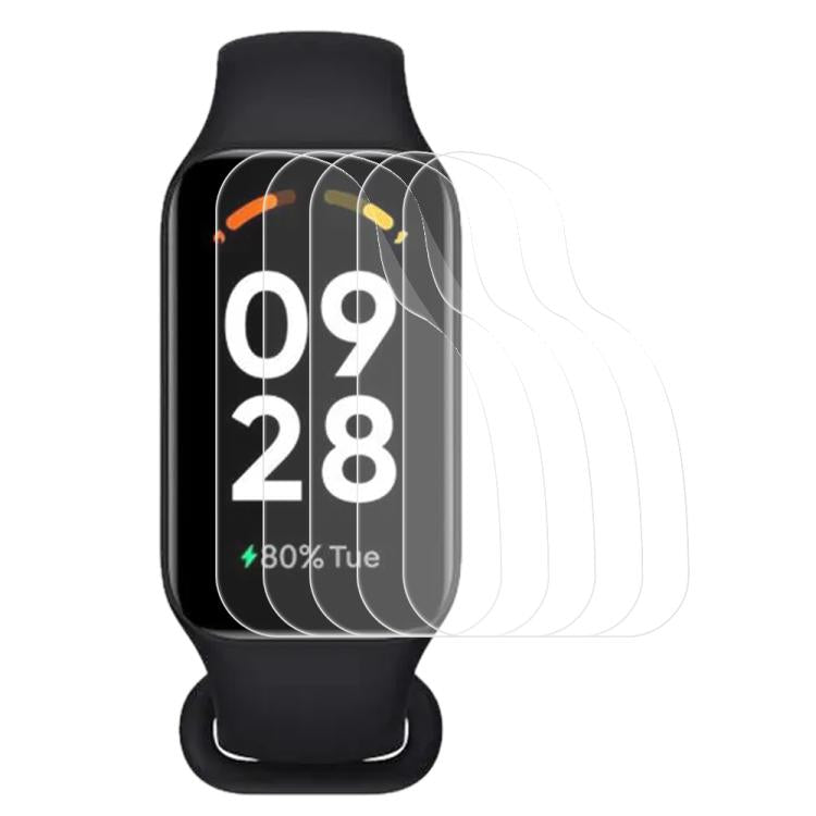 5pcs xDfind Soft Hydrogel Film Full Cover Front Protector, For Xiaomi Smart Band 10, For Xiaomi Redmi Watch 5, For Xiaomi Smart Band 9 Pro, For Xiaomi Redmi Watch 5 Lite, For Xiaomi Redmi Watch 5 Active, For Xiaomi Smart Band 9 NFC���������������������...