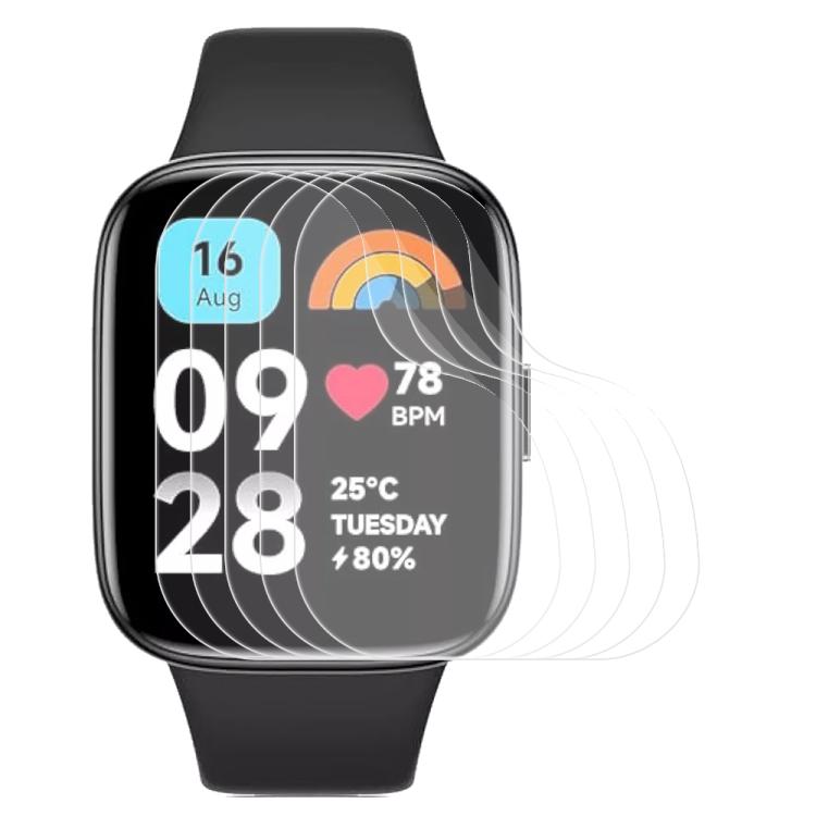 5pcs xDfind Soft Hydrogel Film Full Cover Front Protector, For Xiaomi Smart Band 10, For Xiaomi Redmi Watch 5, For Xiaomi Smart Band 9 Pro, For Xiaomi Redmi Watch 5 Lite, For Xiaomi Redmi Watch 5 Active, For Xiaomi Smart Band 9 NFC���������������������...