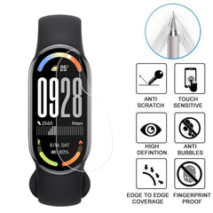 5pcs xDfind Soft Hydrogel Film Full Cover Front Protector, For Xiaomi Smart Band 10, For Xiaomi Redmi Watch 5, For Xiaomi Smart Band 9 Pro, For Xiaomi Redmi Watch 5 Lite, For Xiaomi Redmi Watch 5 Active, For Xiaomi Smart Band 9 NFC���������������������...