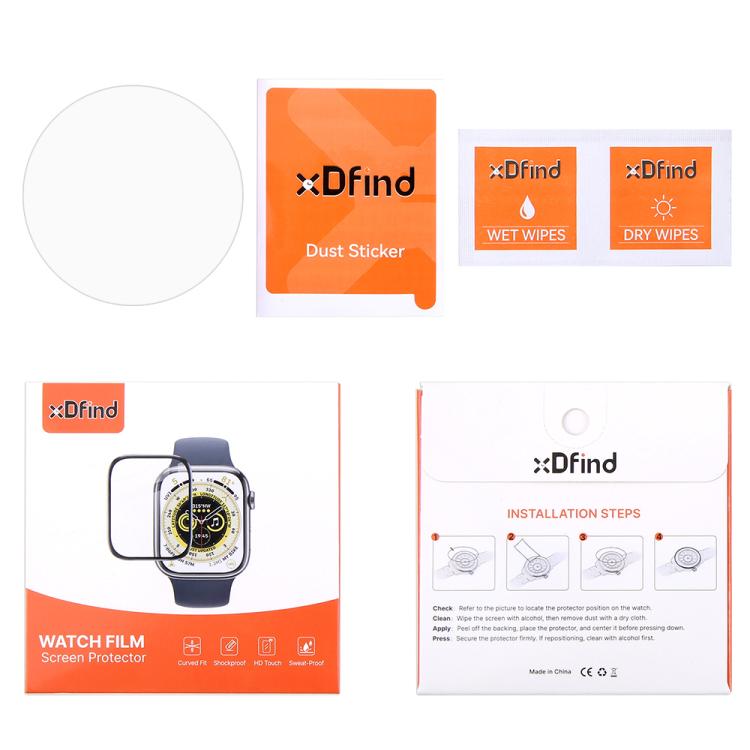 5pcs xDfind Soft Hydrogel Film Full Cover Front Protector