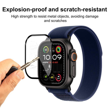 2pcs xDfind Curved 3D Composite Material Soft Film Screen Protector, For Apple Watch Ultra 4 / 3 / 2 / 1 49mm, For Apple Watch Series 6&SE&5&4 44mm, For Apple Watch Series 6&SE&5&4 40mm, For Apple Watch Series 11 / 10 46mm                              ...