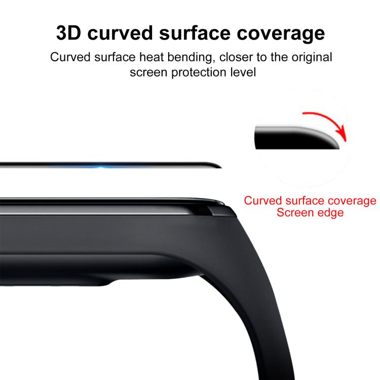 2pcs xDfind Curved 3D Composite Material Soft Film Screen Protector, For Huawei Band 10 NFC, For Huawei Band 10, For Huawei Watch Fit 3, For Huawei Band 9 NFC, For Huawei Band 9, For Huawei Band 8 NFC, For Huawei Band 8