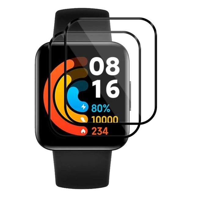 2pcs xDfind Curved 3D Composite Material Soft Film Screen Protector, For Xiaomi Poco Watch