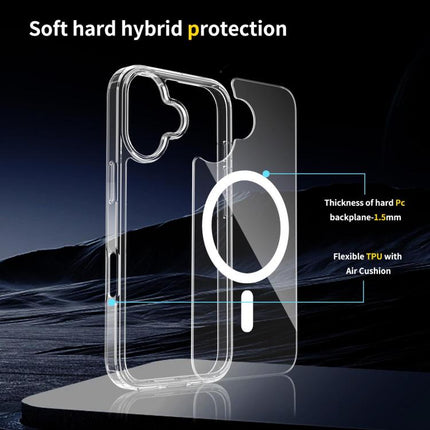 Scratchproof PC Hybrid TPU Magsafe Phone Case, For iPhone 18, For iPhone 18 Pro, For iPhone 18 Pro Max, For iPhone 17 Pro Max, For iPhone 17 Pro, For iPhone 17, For iPhone 17 Air