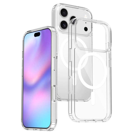 Scratchproof PC Hybrid TPU Magsafe Phone Case, For iPhone 18, For iPhone 18 Pro, For iPhone 18 Pro Max, For iPhone 17 Pro Max, For iPhone 17 Pro, For iPhone 17, For iPhone 17 Air