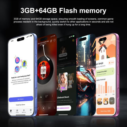 I16 Plus / RAi5, 3GB+64GB, 6.56 inch Android 10 MTK6739 Quad Core, Network: 4G, Dual SIM, EU Plug, US Plug, UK Plug, AU Plug