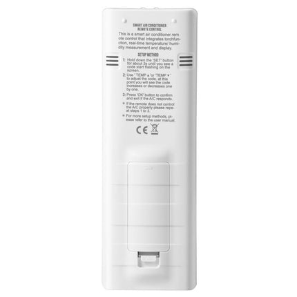 CHUNGHOP K-3302E Universal Air Conditioner Remote Control with Torch and LCD backlight