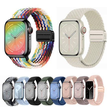 xDfind Magnetic Buckle Loop Woven Watch Band, For Apple Watch 46mm / 49mm / 45mm / 44mm, For Apple Watch 42mm / 41mm / 40mm / 38mm