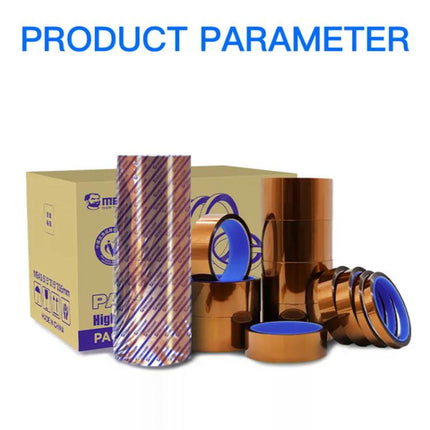 Mechanic 400 Degrees Celsius High-temperature Resistant PCB Battery Repair Tape, 5mm x 35m, 10mm x 35m, 15mm x 35m, 20mm x 35m, 30mm x 35m