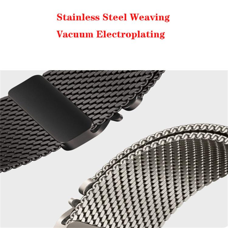 xDfind Umbrella Buckle Think Mesh Milanese Stainless Steel Watch Band