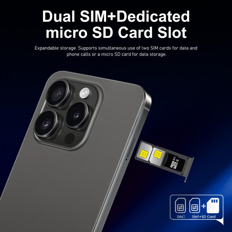 I16 Pro Max / ZPT93, 2GB+16GB, 6.26 inch Android 8.1 MTK6737 Quad Core, Network: 4G, Dual SIM, EU Plug, US Plug, UK Plug, AU Plug