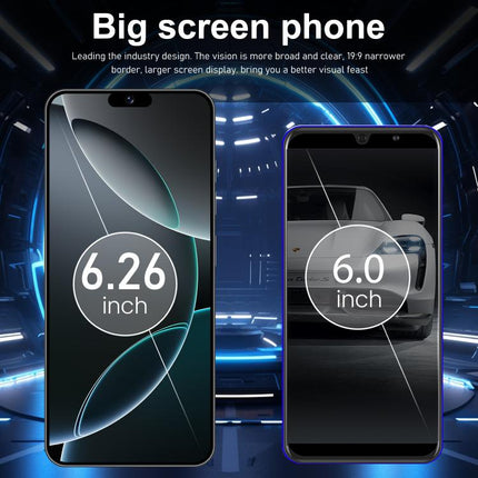 I16 Pro Max / ZPT93, 2GB+16GB, 6.26 inch Android 8.1 MTK6737 Quad Core, Network: 4G, Dual SIM, EU Plug, US Plug, UK Plug, AU Plug