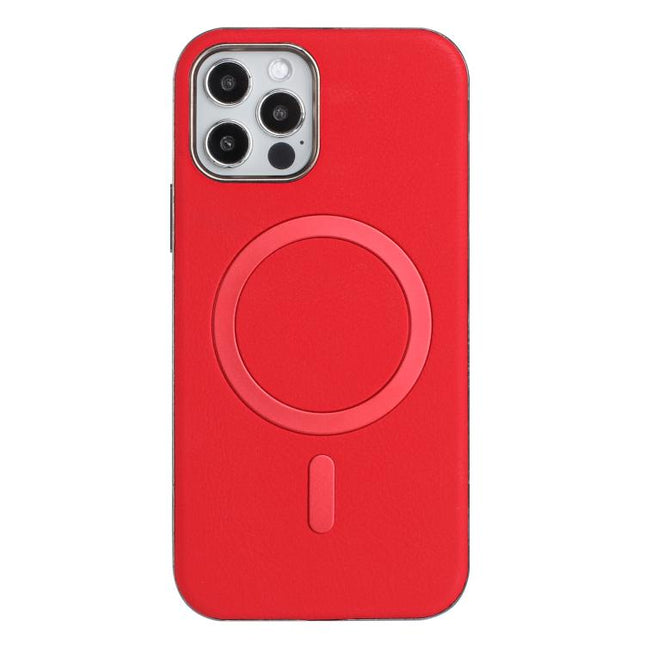 Solid Color Plating MagSafe Full Coverage Phone Case, For iPhone 12 / 12 Pro, For iPhone 11 Pro Max, For iPhone 11, For iPhone 11 Pro